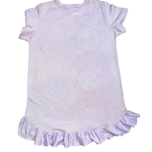 Vintage Teletubbies Ragdoll graphic purple ruffled girls nightgown *flawed - Picture 2 of 9